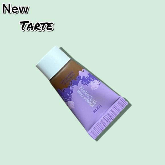 New Tarte Maracuja Tinted Hydrator Makeup Light 54S deep Sand 5 ml Travel Size - Picture 2 of 4